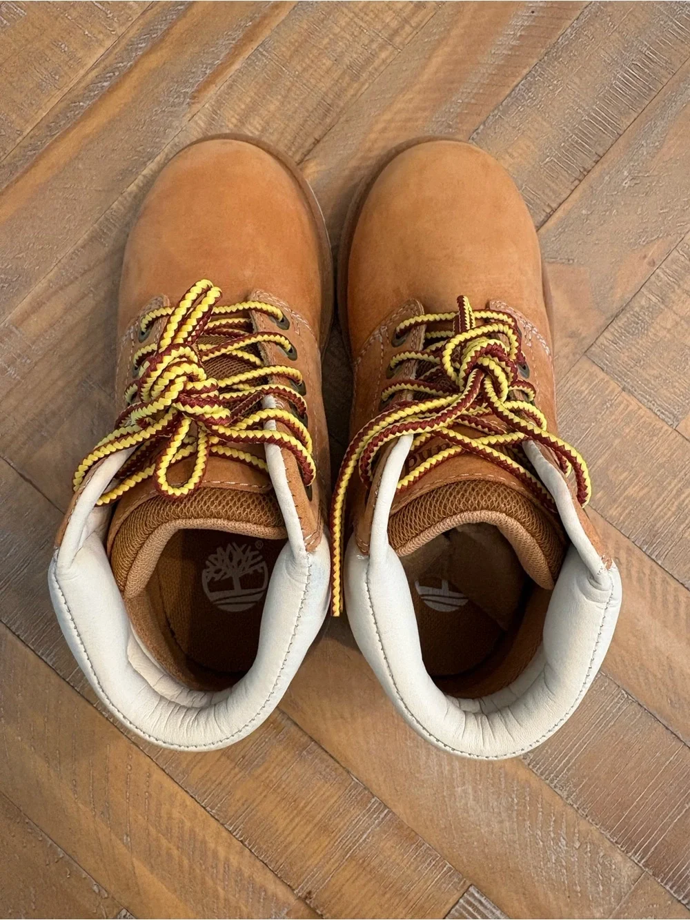 Timberland 6-Inch Premium Nubuck Boots – Kids Size 13 Style A1R49 NWOB